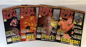 Lot of 4 Body Slam Magazine - 1999 Annual, Premiere Collectors Issue, Holograms - Picture 1 of 10