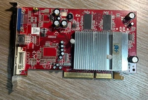 HIS ATI Radeon 9600 Pro 256MB AGP Video Card VGA DVI S-Video. TESTED - Picture 1 of 5