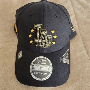 Men's New Era Black Los Angeles Dodgers 2024 Armed Forces Day Low Profile - Picture 1 of 6