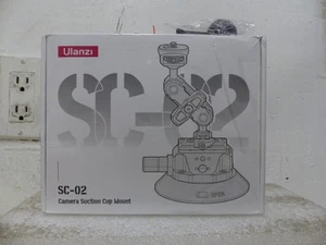 NUEVO Soporte de brazo de montaje con ventosa para cámara Ulanzi SC-02 para cámaras réflex digitales y de acción - Imagen 1 de 3