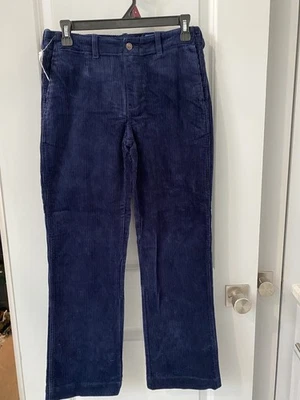 Polo Ralph Lauren Boys Navy Dress Corduroys Size 14 NWT - Image 1 of 4