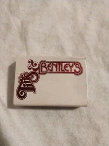 Very Rare Sheraton-Plaza Tiff's & Bentley's Chicago Illinois Matchbox Unstruck  - Picture 1 of 4