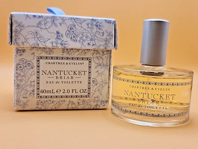 Crabtree & Evelyn Nantucket Briar Eau de Toilette Perfume Spray 2 OZ Original Foto 1 de 4