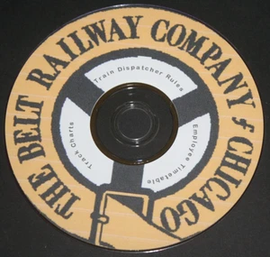 Belt Railway of Chicago 1996 Track Chart 2006 Timetable & Train Dispatcher Rules - Picture 1 of 8