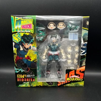 INCREÍBLE FIGURA YAMAGUCHI 018 Izuku Midoriya Deku My Hero Academia Revoltech usada Foto 1 de 2