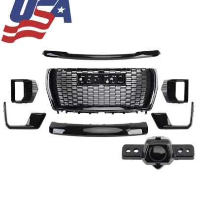 For 2021-2024 GMC Yukon/XL Denali 84835783 Front Grille Hood Trim Molding Set - Изображение 1 из 4