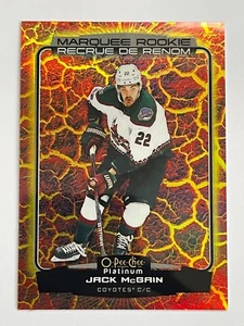 2022-23 O-Pee-Chee Platinum Jack McBain Hot Magma Marquee Rookie /499 #216 - Picture 1 of 2