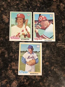 1978 Topps Baseball Commons, beenden Sie Ihr Set, Start @.12 jede Karte - Details lesen - Bild 1 von 1