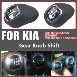 437113W400WK Fit For 2011-2015 Kia Sportage Gear Shift Knob Stick Lever - Foto 1 di 24