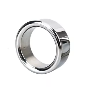 Ball Stretcher Weight Stainless Steel Enhancer Ring for Men 26/28/30mm - Picture 1 of 14
