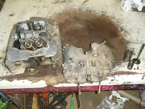 HONDA TRX350D FOREMAN 350 ATV OEM CYLINDER HEAD U1724 1987 - Foto 1 di 19