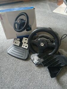  PS2 Playstation 2 Racing Wheel | Steering Wheel + Pedals | Boxed