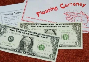 Floating Dollar Schein -- Nahaufnahme Levitation, in sich geschlossen, immer bereit TMGS - Bild 1 von 2