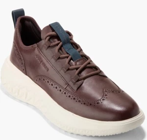 Men's Wingtip Sneaker Cole Haan Zerogrand WFA - Madeira / Blueberry - 7 M - Picture 1 of 6