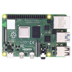 Raspberry Pi 4 modèle B - 2 Go RAM, 64 bits 1,5 GHz CPU, WLAN, LAN - d'occasion - Photo 1/5