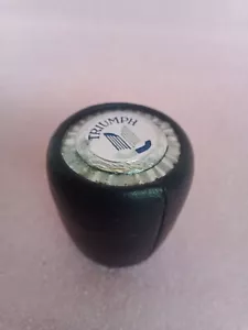 schaltknauf nos neu vintage für triumph tr7 tr6 spitfire gt6 etc leder - Bild 1 von 6