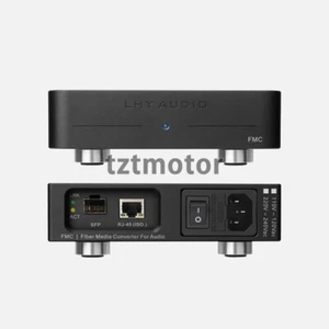 LHY FMC Audio HiFi Ethernet Purifier Optical Transceiver OCXO SFP+RJ45 Port - Picture 1 of 6