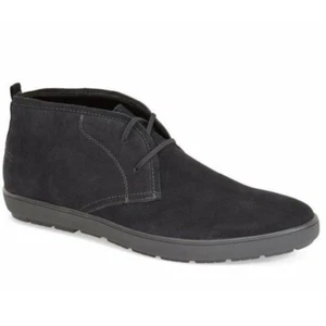 Calvin Klein Men's Nowles Suede Chukka Boots Dark Grey Size 9.5 - Picture 1 of 5