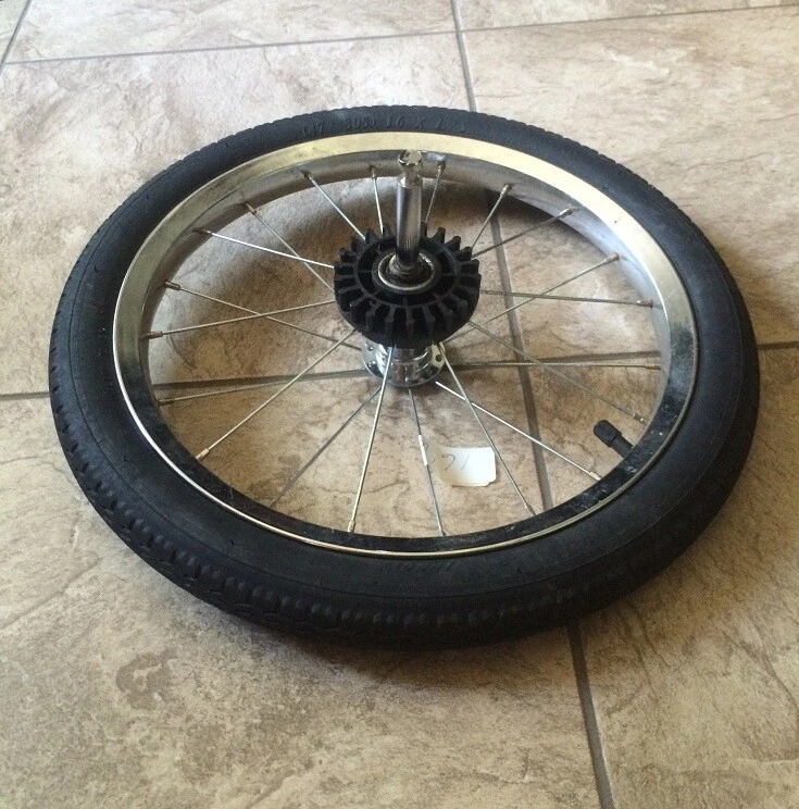 Cochecito Jogger Baby Trend RUEDA TRASERA 16" - Liberación rápida Foto 1 de 1