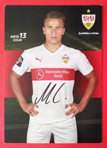 0727 Mete Celik VfB Stuttgart Autogrammkarte original signiert - Picture 1 of 1