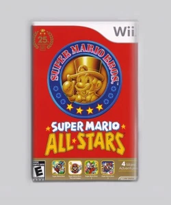 SUPER MARIO ALL-STARS / NINTENDO WII - IMÁN NEVERA 2"x3" (juego retro - Imagen 1 de 3