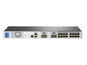 Conmutador de consola analógica HPE 0x2x16 G3 KVM 16 puertos 1U (AF652A) - Imagen 1 de 3