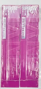 2 PACK Maybelline New York Super Stay VINYL Ink Lip Color #165 EDGY 4.2ml NEW - Picture 1 of 4