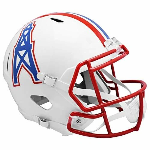 Houston Oilers Helmet Riddell Replica Full Size Speed Style 1981-1998 T/B