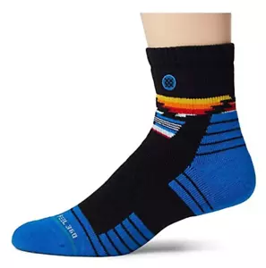 Neu mit Etikett Stance Feel 360 Performance WANDERUNG mittelgepolsterte 1/4-hohe Wollsocken SMALL - Bild 1 von 9