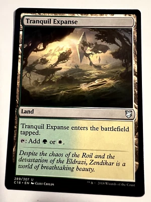 MTG Magic The Gathering Commander 2018 Tranquil Expanse Uncommon LP - Image 1 of 2