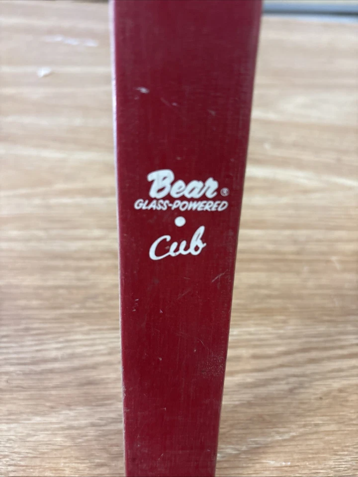 Bear Glass Powered cub Bow 60” Right Or Left  HandArchery Vintage Red. - Image 1 of 4