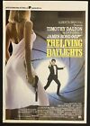 The Living Daylights 007 - Original Belgian Movie Poster - Bond 1987 Dalton