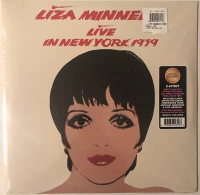 LIZA MINNELLI LIVE IN NEW YORK CITY 1979 LP PINK VINYL LIMITED TO 1400 COPIES - Image 1 of 4