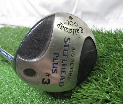 Callaway Steelhead Plus 3 Fairway Wood 15* [RH] Steel Shaft R Flex 42.5" - Image 1 of 4