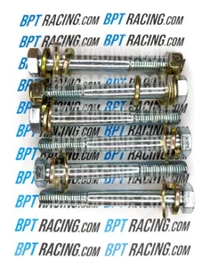 6x Jeep Cherokee XJ Leaf Spring and Shackle Bolt Kit Metric Bolt On - Picture 1 of 4