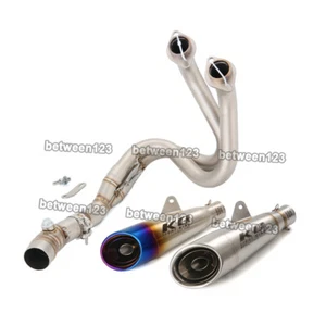 Exhaust Muffler Tail Pipe For Kawasaki ER6N ER6F Versys 650 Ninja 650 2017-2023 - Picture 1 of 5