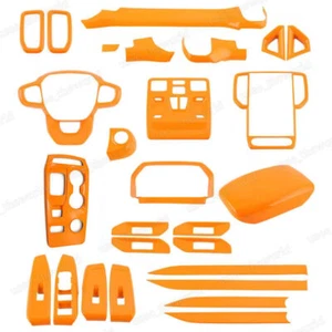 27PCS/Set Interior Accessories Cover Kits Trim Fit For Ford Ranger 2023 2024 ABS - Picture 1 of 22