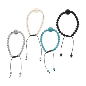 4PCS Nausea Relief Bracelets Travel Sickness Bracelet Morning Sickness Bracelet - Picture 1 of 12