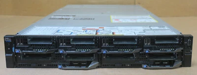 Dell PowerEdge FX2S Switched 6-Slot Chassis 4x FC430 + 2x FC630 Node Servers - Image 1 of 2