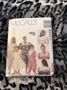 McCALL's (1992) Sewing Pattern 6045 - Size CJ 10,12,14 - Picture 1 of 2