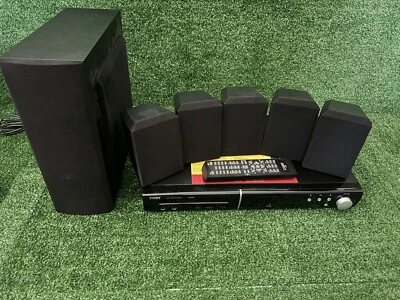 Vintage Coby DVD938 5.1 Channel DVD Home Theater System COMPLETE w/ REMOTE - Image 1 of 4