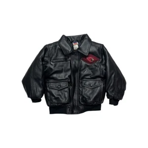 Vintage Phoenix Cardinals Kids Leather Jacket - Picture 1 of 6