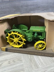 NEW Ertl John Deere 1937 Model "G" Tractor 1:16 Scale Diecast 548 NIB Collector - Picture 1 of 12