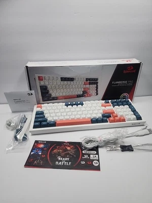 Redragon Flamberge Pro RGB K723WBR Wireless Mechanical Gaming Keyboard  - Image 1 of 4