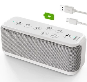 Sound Machine for Adults, USB Rechargeable White Noise Machine for Office Pri... - Picture 1 of 9