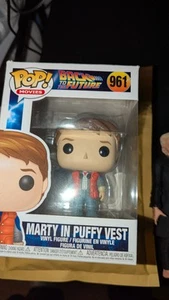 Funko Pop #961 Marty in Puffy Vest Vinyl Figure Back to the Future Marty McFly - Picture 1 of 1