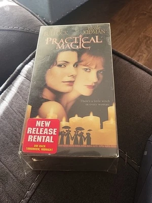 🔥Practical Magic VHS 1998 Sandra Bullock Nicole Kidman Romantic Fantasy Used - Image 1 of 2