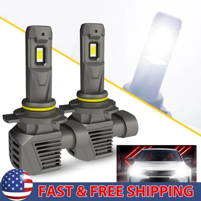 Kit de faróis LED AUUXITO 9012 lâmpada feixe alto baixo 6 potência super brilhante branca 2~10X - Imagem 1 de 4