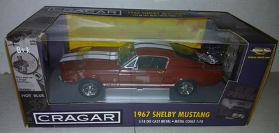 Ertl Cragar 1:18 1967 Ford Mustang Shelby Red American Muscle 1 of 5,000 Limited - Image 1 of 4