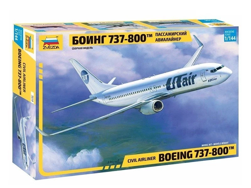 ZVEZDA Avion civil BOEING 737-800 - 1/144 - ZVEZDA 7019 - Photo 1/1